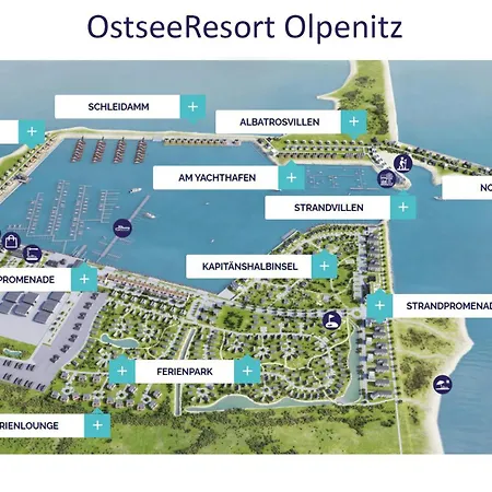 Dock 76 Promenade Apartman Olpenitz
